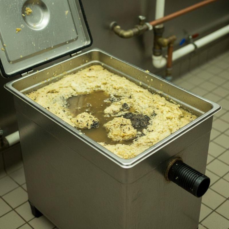 Grease Trap Installation detail